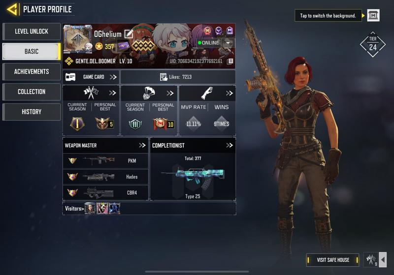 Level 357 COD Mobile account for sale Basic info